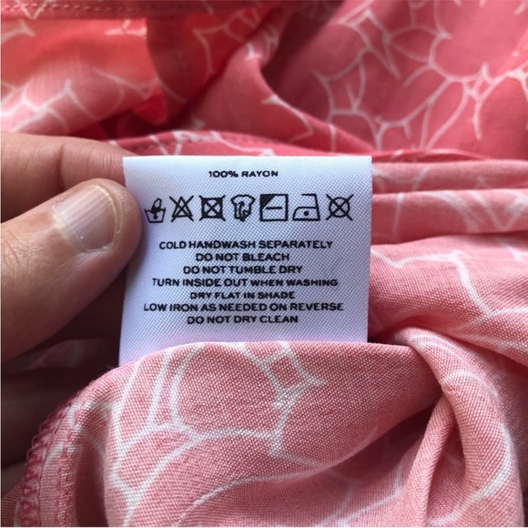 Faithful the Brand Midi Dress Maurie Floral Pink szS - Picture 9 of 12